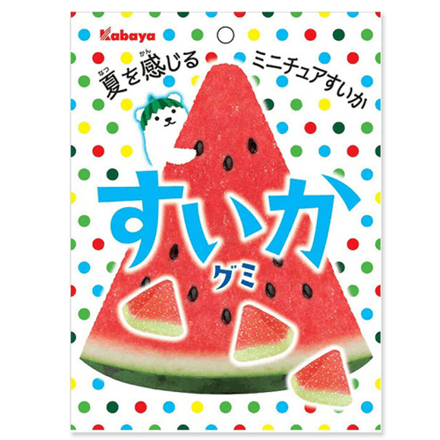Doces Importados do Japão - Kabaya Watermelon Candy