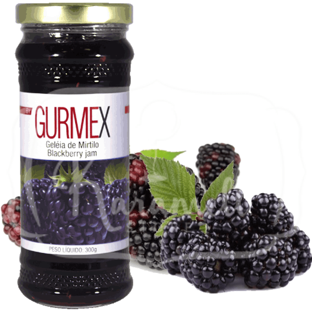 Gurmex Blackberry Jam - Geleia de Amora - Importado da Turquia