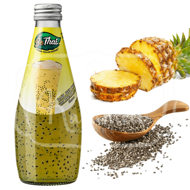 Suco com Chia - Bethai Seed Drink - Sabor Abacaxi