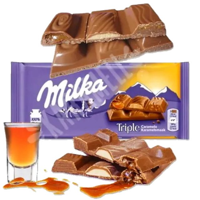 Kit Box C - 8 Chocolates Milka aprox. 100g Importado - Vários Sabores