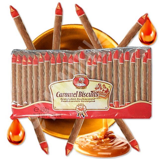 Caramel Biscuits -  Patisserie Mathéo - Importado Áustria