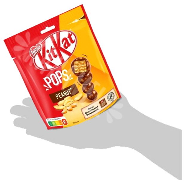 Kit Kat Pops Peanut - Nestlé - Importado Polônia