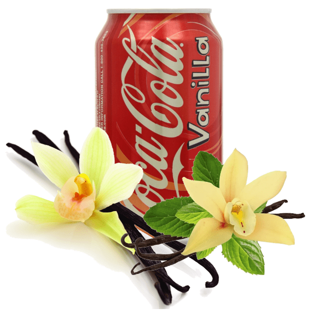Refrigerantes Importados dos EUA - KIT 24 Latas - Coca Cola Vanilla - Sabor Baunilha