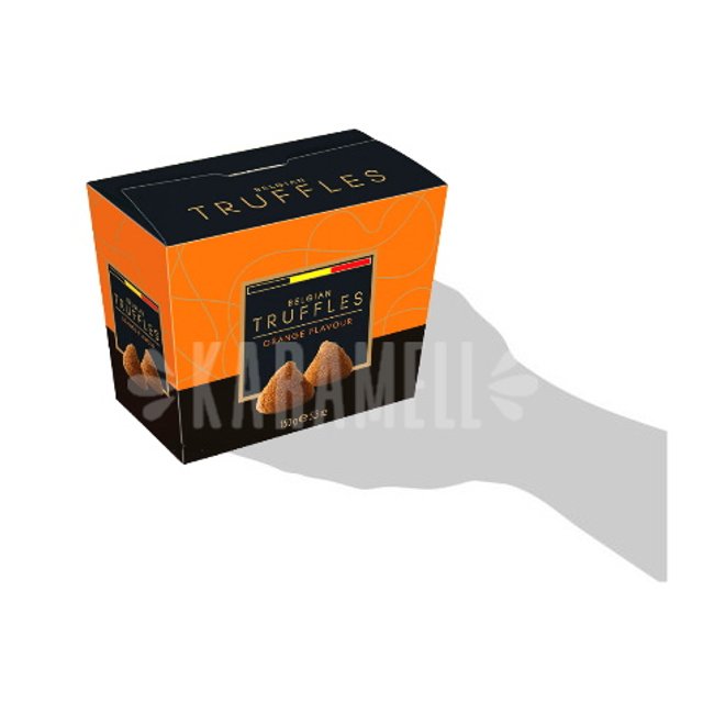 Chocolate Truffles Orange Flavour - Belgian - Importado Bélgica