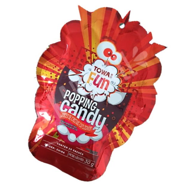 Bala Explosiva Popping Candy Sabor Cola - Towa Fun - Impotado ...