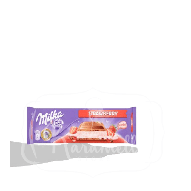 Milka Strawberry - Chocolate ao Leite & Morango - Importado Budapeste