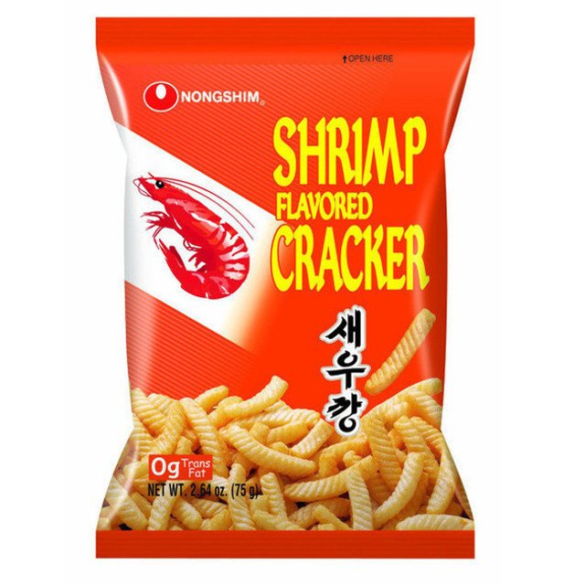 Guloseimas Importadas da Coreia - Nongshim Shrimp Crackers