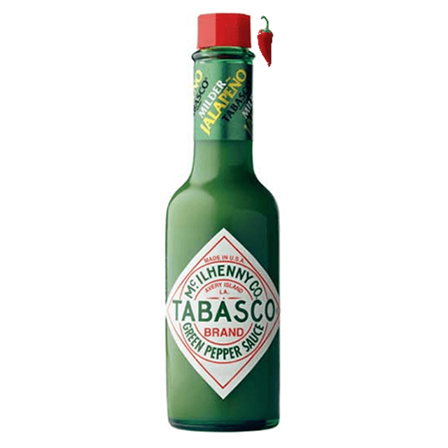 Tabasco Green Pepper Sauce - Suave Jalapeño - Molho de Pimenta