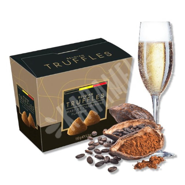 Chocolate Truffles Champagne Flavour - Belgian - Importado Bélgica