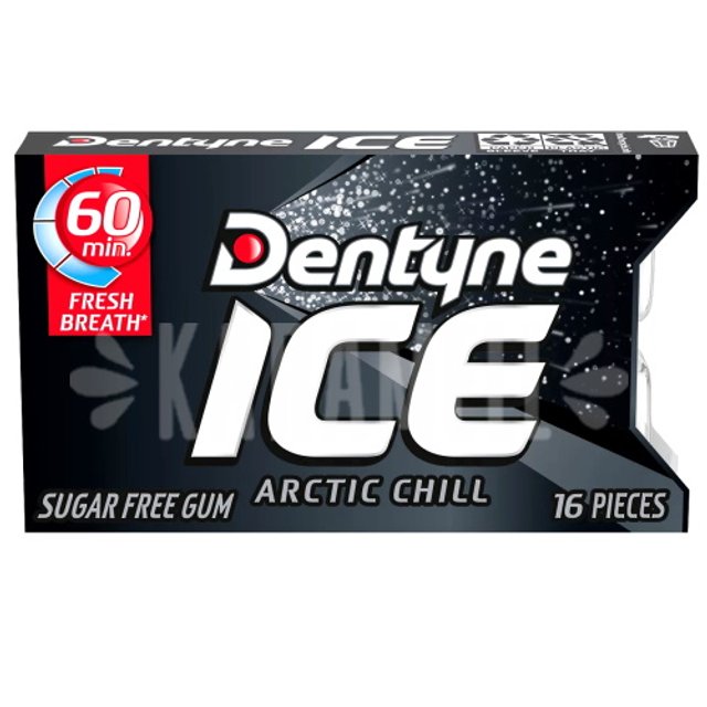 Chiclete Dentyne Ice Arctic Chill Sugar Free -  Importado EUA
