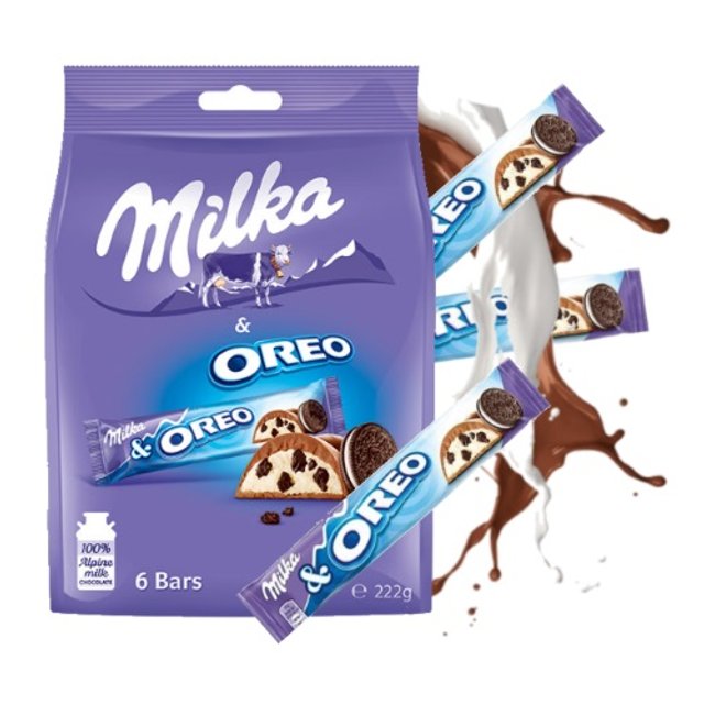 Chocolate Milka & Oreo Bag 222g - Importado da Polônia