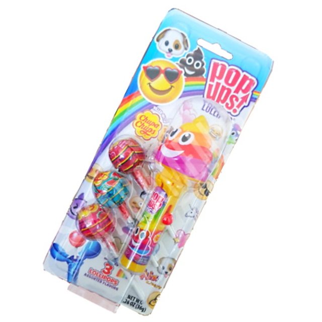 Dispenser A Emoji Pop Ups Lollipop Chupa Chups Pirulitos - México