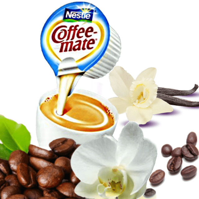 10x Mini Cups - Coffee Mate French Vanilla - Essência para Café