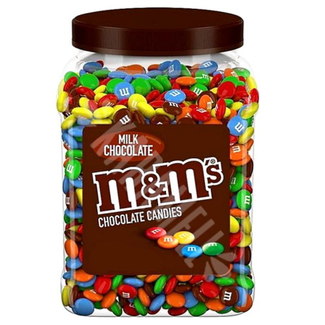 M&M'S Milk Chocolate - Pote com 1,76 Kg - Importado EUA