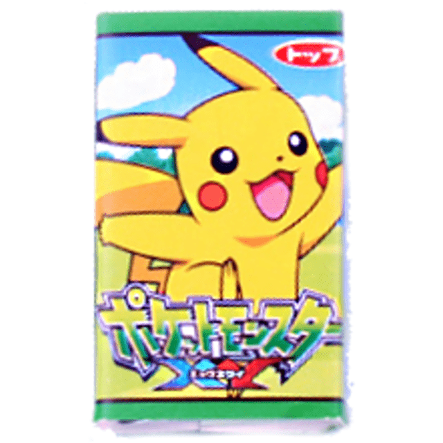 Pokemon Bubble Gum - Chiclete Maçã Verde - Importado Japão