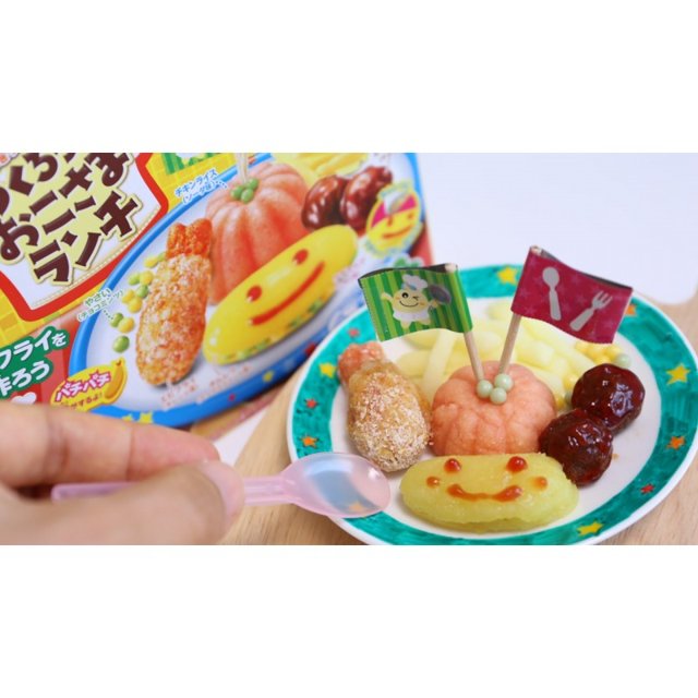 Doces Importados do Japão - DIY - Popin Cookin da Kracie - Okosama - Shrimp