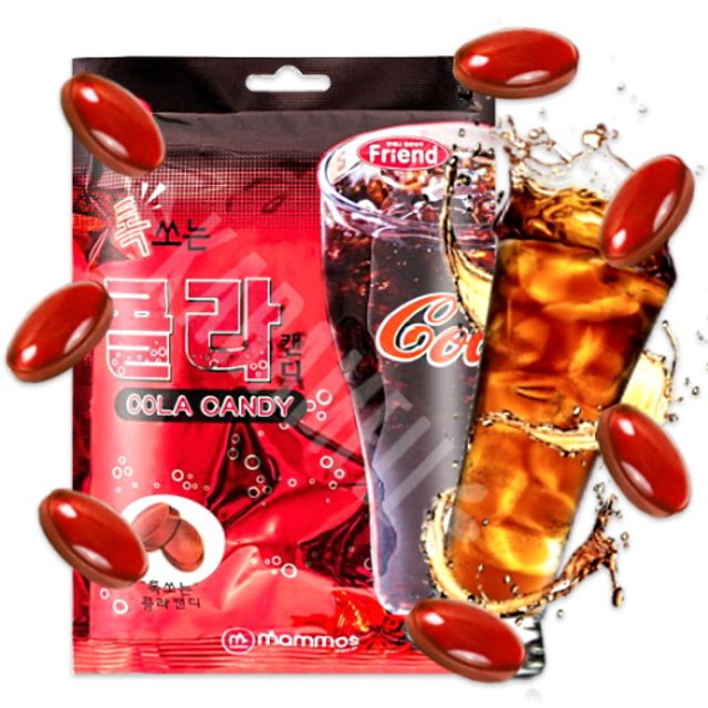 Balas Mammos Friend Cola Candy - Importado Coreia
