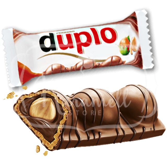 Ferrero Duplo - Chocolate, Wafer & Avelã - Importado da Alemanha