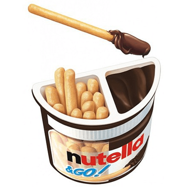 Nutella & Go - Creme de Avelãs & Palitos de Biscoito - Importado da Alemanha