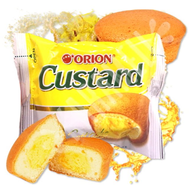 Bolinho Alfajor Custard Soft Cake - Orion - Coreia