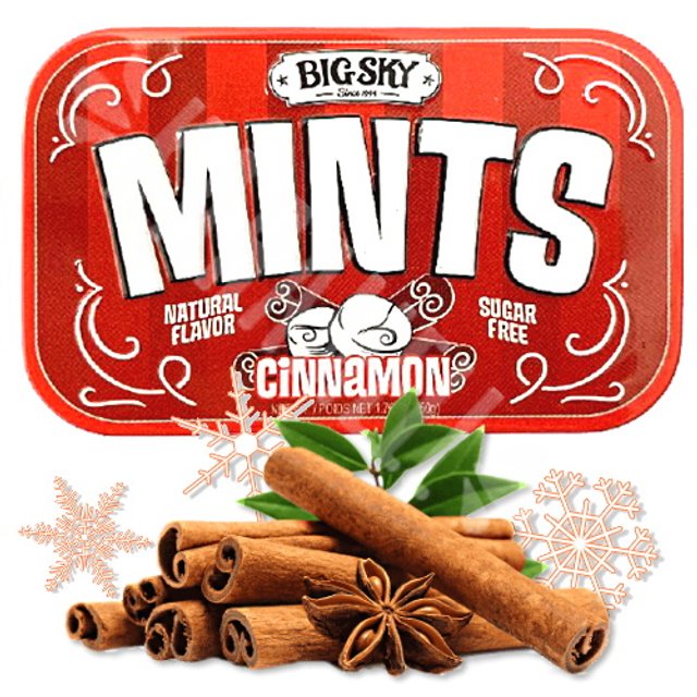 Balas Mints Cinnamon - Big Sky - Importado Canadá 