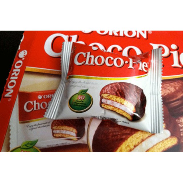 Doces Importados da Coreia - Orion Choco Pie - Chocolate & Marshmallow