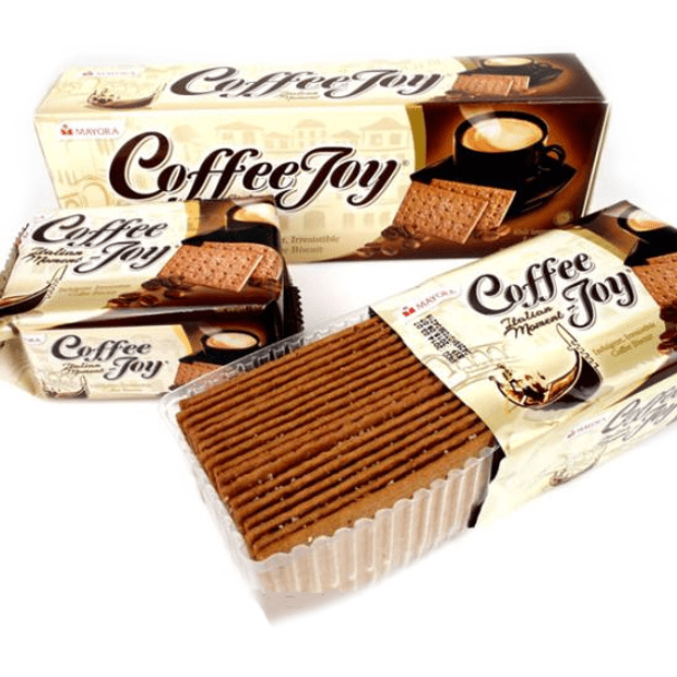 Coffee Joy Biscoito Sabor Café Imp. da Indonésia Karamell Store