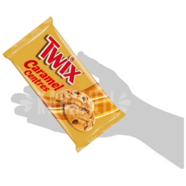 Biscoitos Cookies Caramel Centres - Twix - Importado Hungria