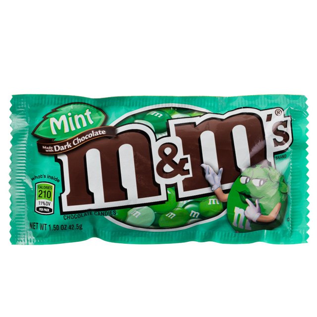 Chocolates Importados dos EUA - M&M de Menta e Chocolate Amargo - Mint and Dark Chocolate