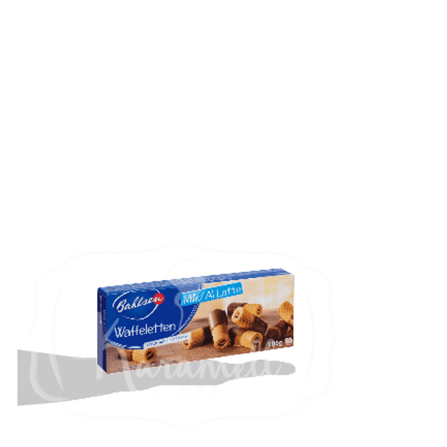 Biscoito Chocolate Waffeletten - Bahlsen - Importado da Alemanha