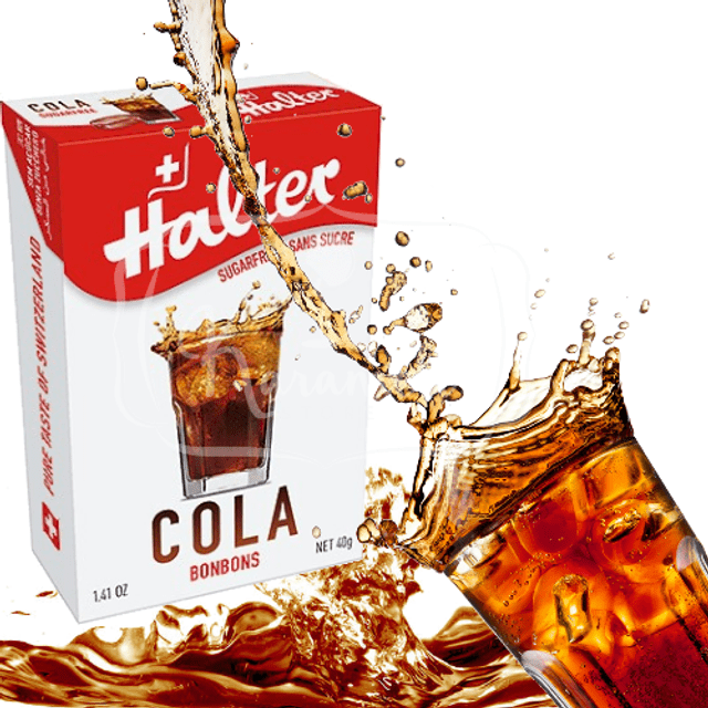 Halter Cola Sugar Free Candy - Balas de Cola - Importado da Suíça