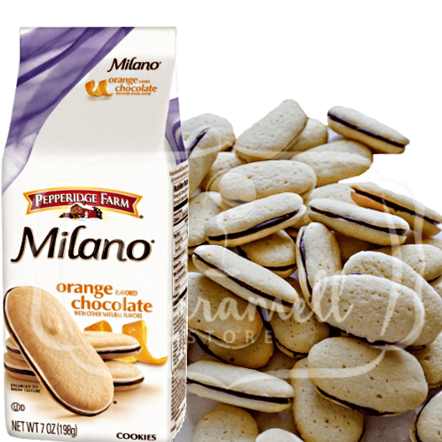 Biscoitos Milano Importados EUA - Pepperidge Farm Sabor Laranja