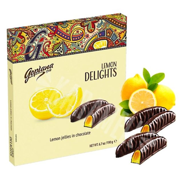 Chocolate Goplana Lemon Delights - Importado da Polônia