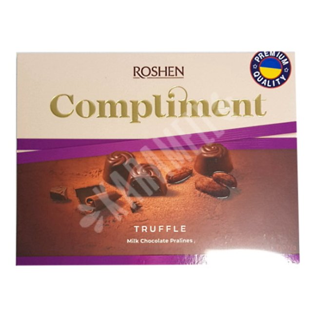 Bombons Trufados Premium Compliment - Roshen - Importado Hungria