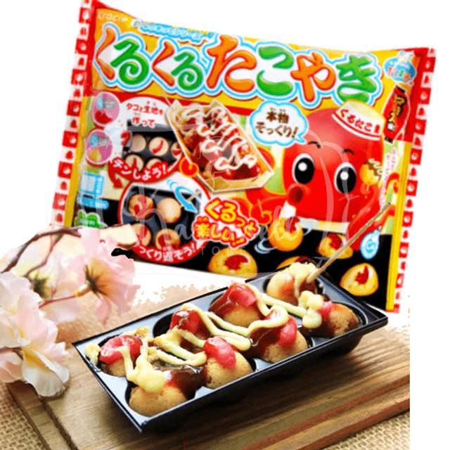 Kracie Popin Cookin DIY - KIT Takoyaki - Importado do Japão