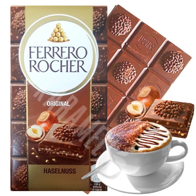 Chocolate Ferrero Rocher Original Halzenuss - Importado Alemanha