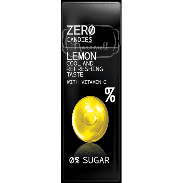 Zero Candies - Sabor Limão Sem Açúcar - Importado da Grécia