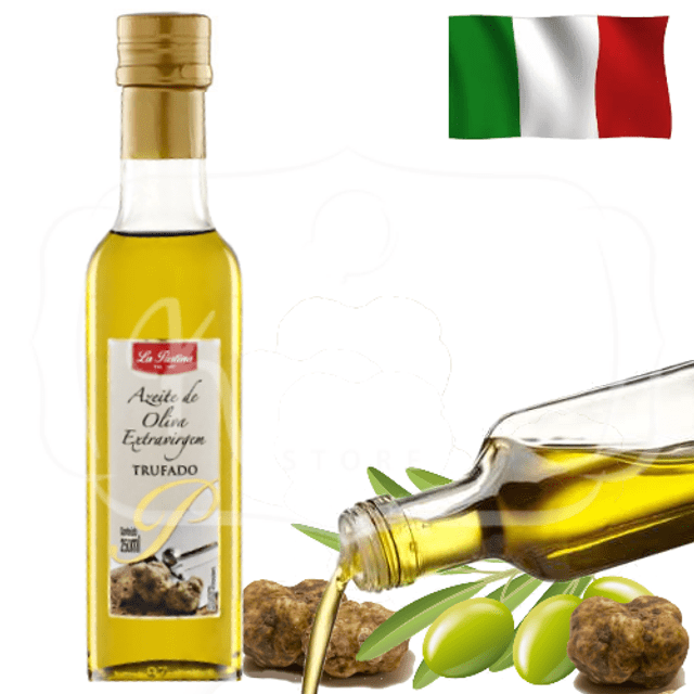Azeite de Oliva Extravirgem Trufado - La Pastina - Importado da Itália
