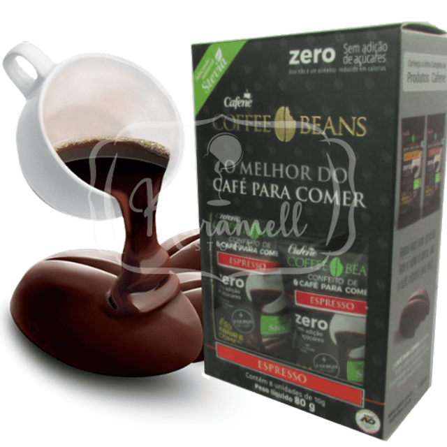 Coffee Beans ZERO - O Café para Comer - Sabor Espresso