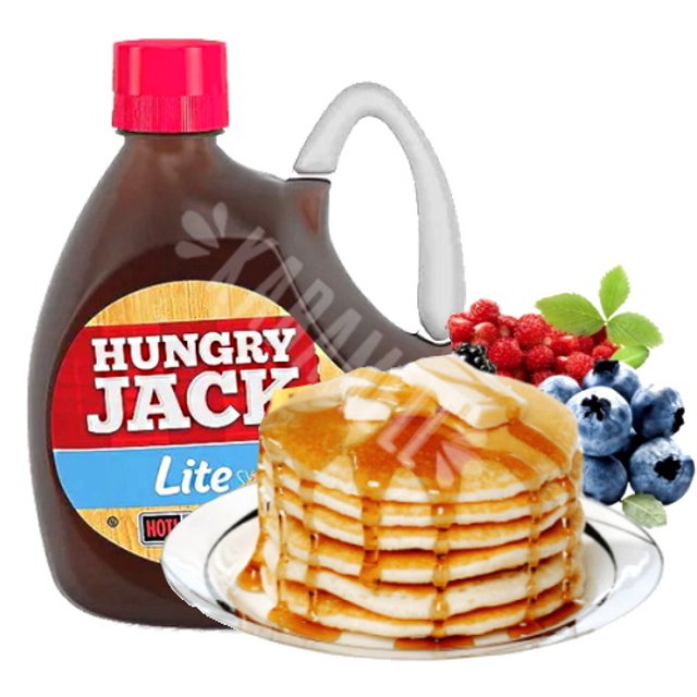 Calda para panqueca e Waffle - Lite Syrup - Hungry Jack - Xarope
