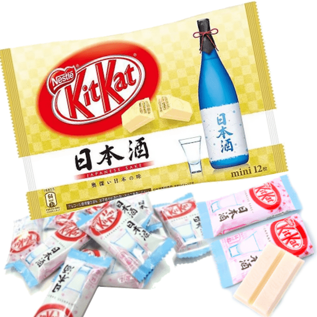 Kit Kat Sake - Chocolate Branco & Saquê - Importado do Japão