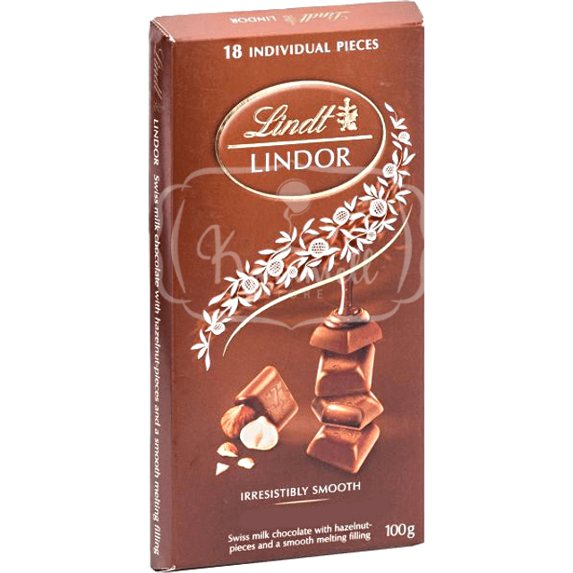 Lindt Lindor Single Hazelnut - Chocolate & Avelã - Importado da Suíça