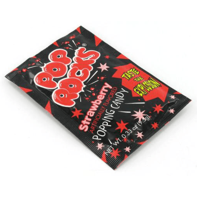 Pop Rocks Strawberry - Balas Explosivas Morango - Importado EUA ...