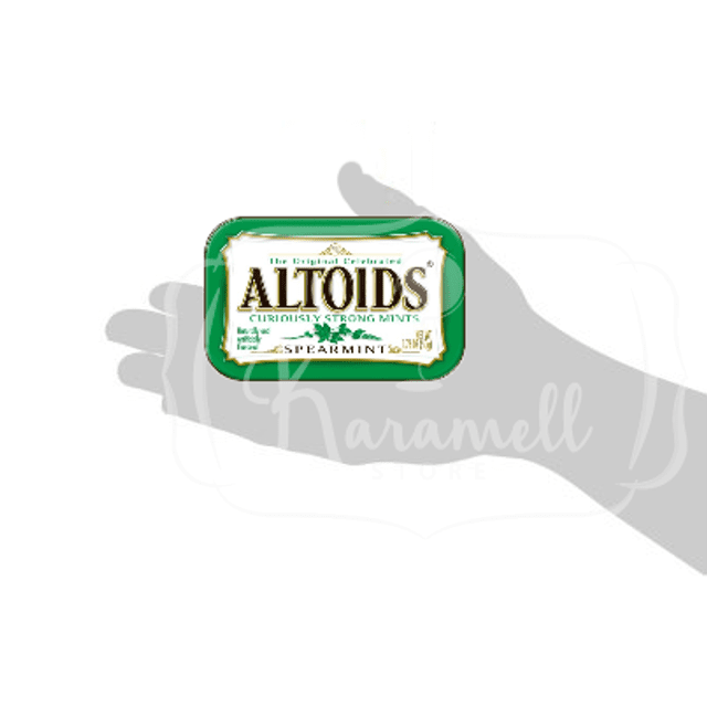 Altoids Importado EUA - ATACADO 6X - Curiously Strong Mints -Spearmint