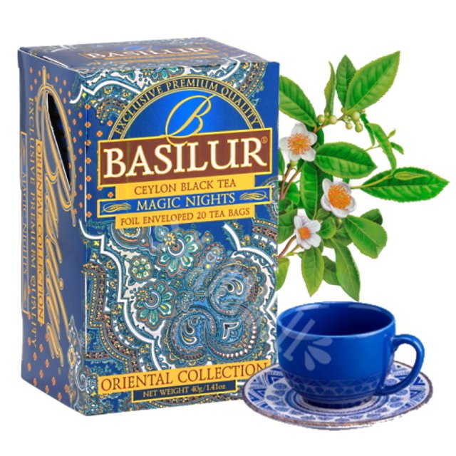 Chá Basilur - Oriental Collection Black Tea Magic Nights - Sri Lanka