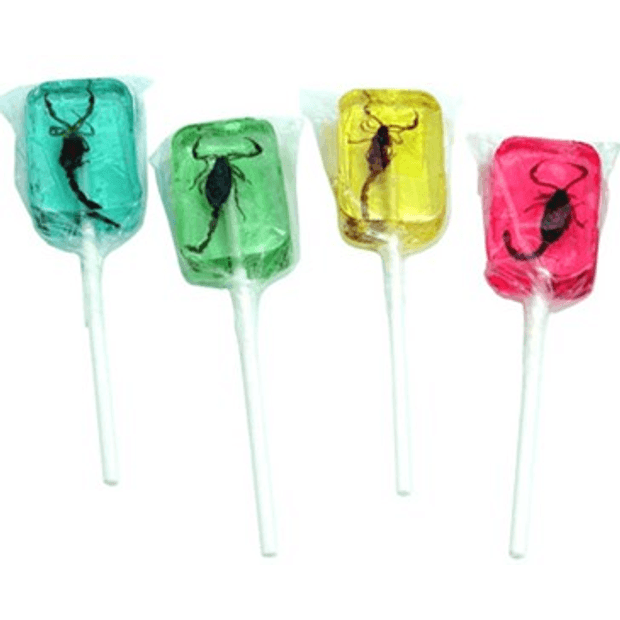 Doces Importados Halloween Hotlix - 1x Pirulito de Escorpião - Disney ...
