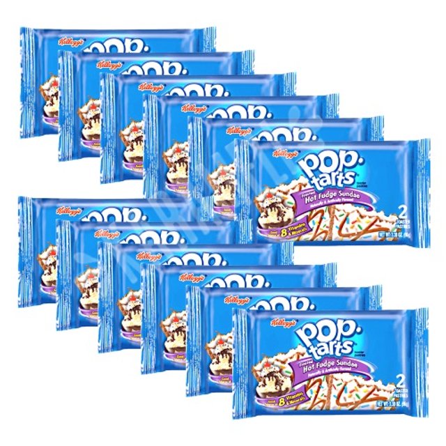 Biscoito Pop Tarts Hot Fudge Sundae - ATACADO 12X - Importado USA