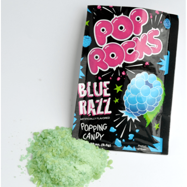 Pop Rocks Blue Razz - Balas Explosivas Sabor Framboesa Azul - Importado dos EUA