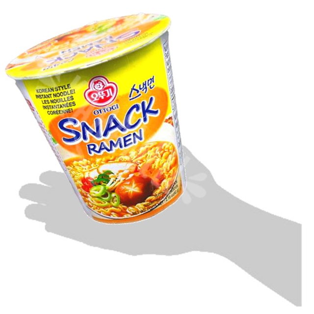 Lámen Snack Ramen - Macarrão Instantâneo - Importado Coréia