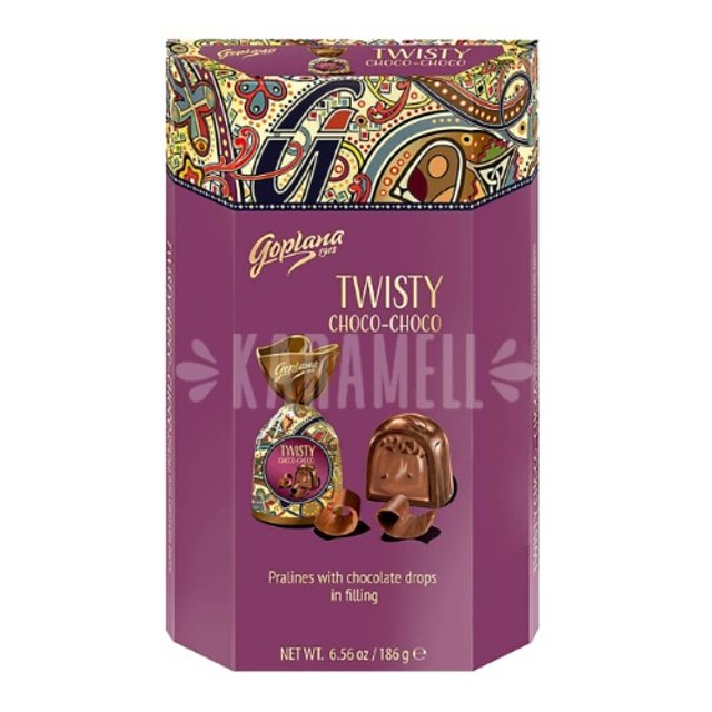Chocolate Goplana - Bombons Twisty Choco Choco - Importado da Polônia